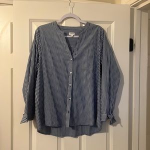 Jcrew striped button down